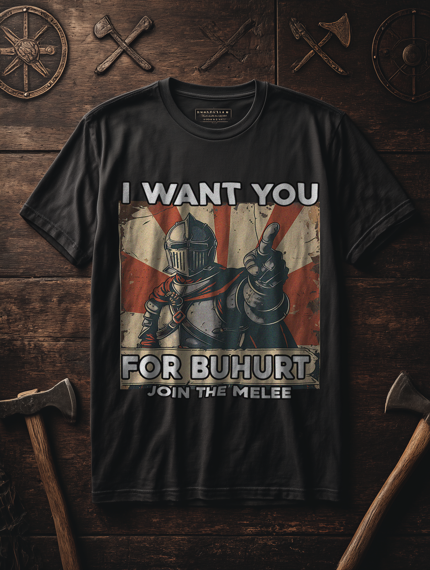 I Want You for Buhurt Shirt Oversize 240g Oversized Bio Baumwolle Shirt