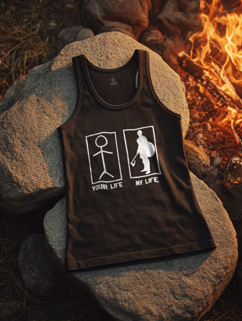 Your Life My Life Buhurt Damen Tank Top - Frauen Bio Tank-Top