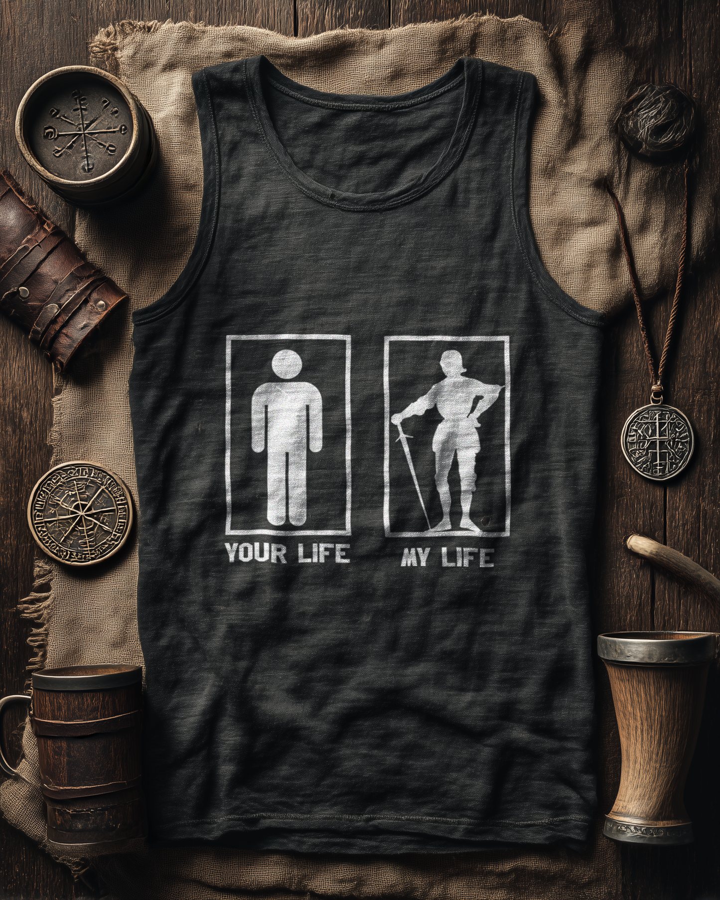 My Life Your Life | Knight Lifestyle Edition | Herren Bio Tank Top