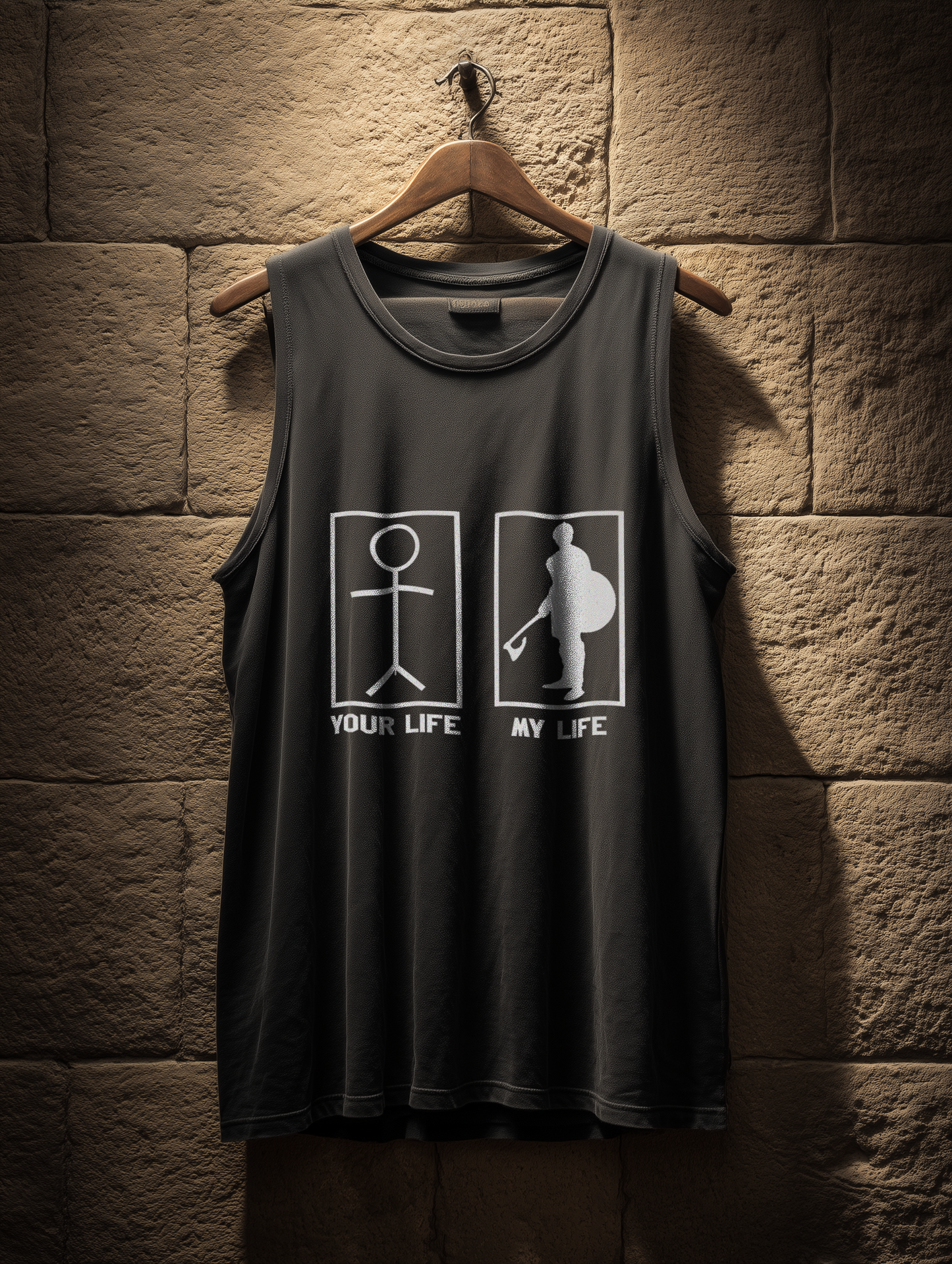 Your Life / My Life | Herren Bio Tank Top