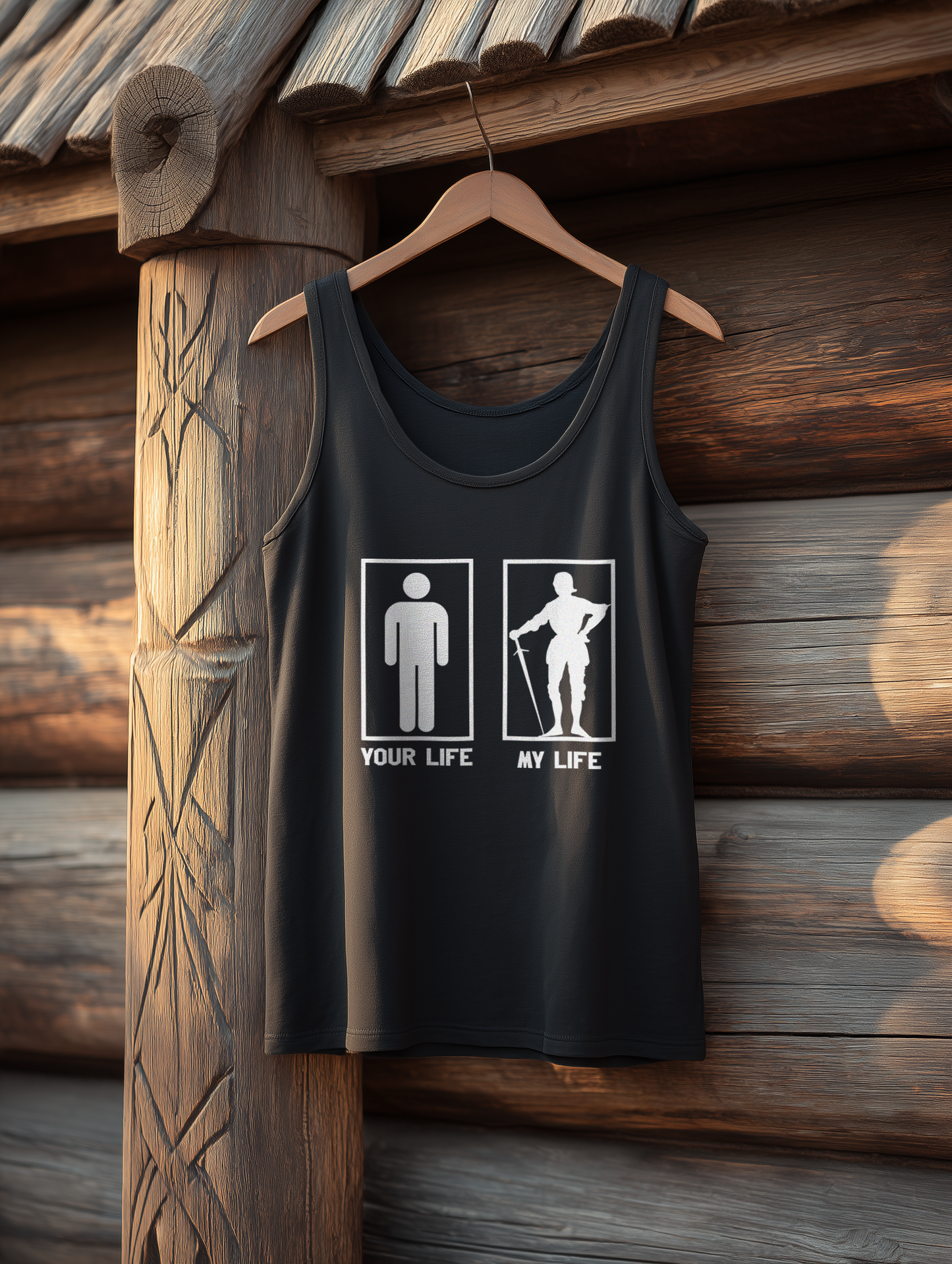 Your Life My Life Buhurt Damen Tank Top - Frauen Bio Tank-Top