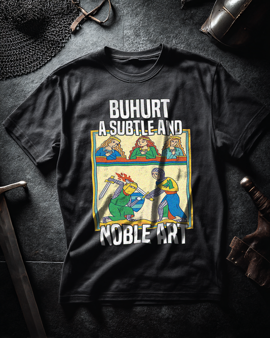 Buhurt Herren Premium T-Shirt - "Die Subtile und Noble Kunst" Bouhourt Shirt
